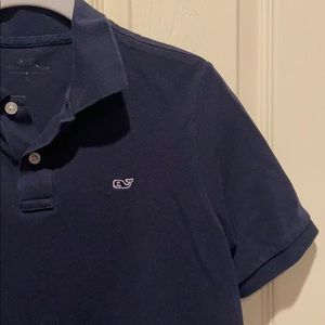 Vineyard Vines Navy Polo - Boys Large